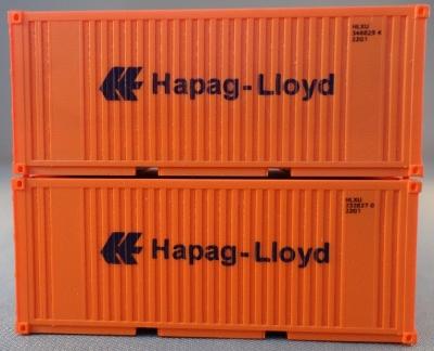 Set of 2 20' Containers "Hapag-Lloyd"<br /><a href='images/pictures/PSK_Modelbouw/6922.jpg' target='_blank'>Full size image</a>